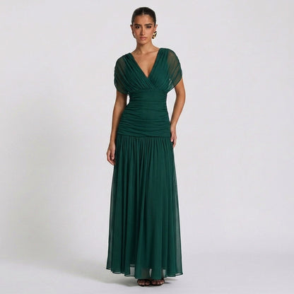 Floral Off Shoulder Maxi Dress